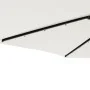 Gartenschirm mit LED-Lichtern, Stahlmast, weiß, 225x225x212cm. von , Sonnenschirme - Ref: Foro24-4005066, Preis: 75,37 €, Rab...