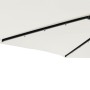 Gartenschirm mit LED-Lichtern, Stahlmast, weiß, 225x225x212cm. von , Sonnenschirme - Ref: Foro24-4005066, Preis: 72,36 €, Rab...