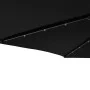 Gartenschirm mit LED-Lichtern, Stahlmast, schwarz, 225x225x212 cm. von , Sonnenschirme - Ref: Foro24-4005072, Preis: 75,02 €,...