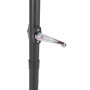 Garden umbrella with LED light, steel post, burgundy color, 225x225x212 cm. by , Umbrellas - Ref: Foro24-4005070, Price: 83,6...