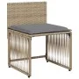 7-piece garden dining set with beige synthetic rattan cushions. by , Garden sets - Ref: Foro24-369012, Price: 345,08 €, Disco...
