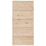 Solid pine wood barn door 100x208 cm by , Doors - Ref: Foro24-850629, Price: 119,81 €, Discount: %