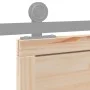 Solid pine wood barn door 100x208 cm by , Doors - Ref: Foro24-850629, Price: 119,81 €, Discount: %