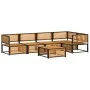 Garden sofa set with 6 pieces, solid acacia wood, and cushions. by , Garden sets - Ref: Foro24-3214885, Price: 769,89 €, Disc...