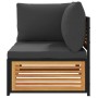 Gartensofas 2-teilig mit massiven Akazienholzrahmen und Kissen. von , Gartensets - Ref: Foro24-3214887, Preis: 311,85 €, Raba...