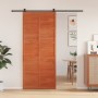 Massive Holztür aus Kiefernholz in Honigbraun, 90x208 cm. von , Türen - Ref: Foro24-850643, Preis: 107,69 €, Rabatt: %