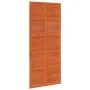 Solid pine wood barn door in honey brown color, 90x208 cm by , Doors - Ref: Foro24-850643, Price: 106,23 €, Discount: %