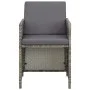 Sillas de jardín 2 unidades con cojines ratán sintético gris by vidaXL, Garden chairs - Ref: Foro24-311907, Price: 136,48 €, ...