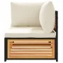 Garden sofas 2 pieces with solid acacia wood and cushions by , Garden sets - Ref: Foro24-3214916, Price: 289,06 €, Discount: %