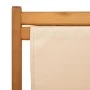 Sillas de playa plegables 2 unidades tela y madera maciza beige de , Sillas de jardín - Ref: Foro24-3214498, Precio: 109,08 €...