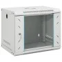 Wall-mounted 9U 19" network rack cabinet IP20 53x40x30 cm by , Network storage systems - Ref: Foro24-30261, Price: 89,01 €, D...