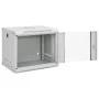Wall-mounted 9U 19" network rack cabinet IP20 53x40x30 cm by , Network storage systems - Ref: Foro24-30261, Price: 89,01 €, D...