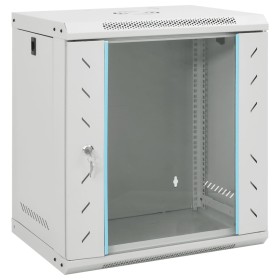 Wall-mounted 12U 19" network rack cabinet IP20 53x40x30 cm by , Network storage systems - Ref: Foro24-30263, Price: 96,59 €, ...