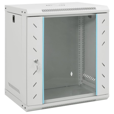 Wall-mounted 12U 19" network rack cabinet IP20 53x40x30 cm by , Network storage systems - Ref: Foro24-30263, Price: 96,59 €, ...