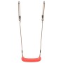Individual children's swing with adjustable red rope by , Accessories for swings and play structures - Ref: Foro24-4009273, P...