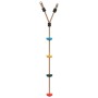 Climbing rope ladder for children with 4 multicolored steps by , Accessories for swings and play structures - Ref: Foro24-400...