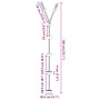 Climbing rope ladder for children with 4 multicolored steps by , Accessories for swings and play structures - Ref: Foro24-400...