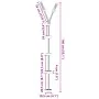 Climbing rope ladder for children with 4 multicolored steps by , Accessories for swings and play structures - Ref: Foro24-400...
