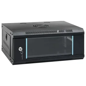 Wall-mounted 4U 19" server rack cabinet IP20 53x40x21 cm by , Network storage systems - Ref: Foro24-30256, Price: 70,86 €, Di...