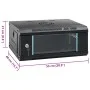 Wandmontage-Serverschrank 4U 19" IP20 53x40x21 cm von , Netzwerkspeichersysteme - Ref: Foro24-30256, Preis: 70,86 €, Rabatt: %