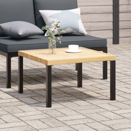 Black aluminum garden coffee table 65x65x40 cm by , Garden tables - Ref: Foro24-4008573, Price: 82,78 €, Discount: %