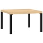 Black aluminum garden coffee table 65x65x40 cm by , Garden tables - Ref: Foro24-4008573, Price: 82,78 €, Discount: %