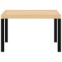 Black aluminum garden coffee table 65x65x40 cm by , Garden tables - Ref: Foro24-4008573, Price: 82,78 €, Discount: %
