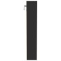 Black engineered wood display case 100x8.5x50 cm by , Shelves and shelves - Ref: Foro24-847948, Price: 36,18 €, Discount: %