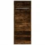 Armario madera de ingeniería color roble ahumado 80x50x200 cm de , Armarios roperos - Ref: Foro24-3307697, Precio: 127,62 €, ...