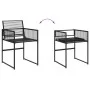 9-teiliges Gartensitzgruppen-Set aus schwarzem Kunststoff-Rattan von , Gartensets - Ref: Foro24-3295053, Preis: 399,46 €, Rab...