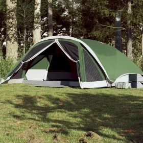 Waterproof green family tent for 6 people by , tents - Ref: Foro24-94746, Price: 180,52 €, Discount: %