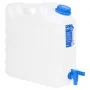 Garrafa de agua con grifo plástico transparente 17 litros de , Depósitos de almacenamiento - Ref: Foro24-155041, Precio: 34,7...