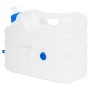 Garrafa de agua con grifo y dispensador de jabón plástico 12 l de , Depósitos de almacenamiento - Ref: Foro24-155043, Precio:...
