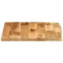 Solid mango wood natural edge table top 80x80x2.5 cm by , Table tops - Ref: Foro24-370362, Price: 108,36 €, Discount: %
