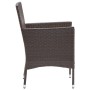 Garden chairs 2 units brown synthetic rattan by vidaXL, Garden chairs - Ref: Foro24-310554, Price: 134,96 €, Discount: %