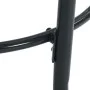 Stackable garden chairs, set of 5, made of steel with a gray powder coating. by , Garden sets - Ref: Foro24-3283757, Price: 2...