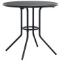 Set aus 3 verstellbaren Gartenstühlen aus anthrazitfarbenem Stahl von , Gartensets - Ref: Foro24-3283760, Preis: 223,39 €, Ra...