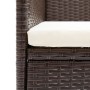 Garden chairs 2 units brown synthetic rattan by vidaXL, Garden chairs - Ref: Foro24-310554, Price: 134,96 €, Discount: %