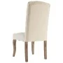 Esszimmerstühle, 4 Stück, Stoff mit Leinenoptik in Beige. von , Essstühle - Ref: Foro24-3309175, Preis: 545,14 €, Rabatt: %