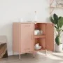 Cold-rolled steel sideboard in pink, 2 pieces, 36x39x79 cm by , Sideboards - Ref: Foro24-843015, Price: 127,82 €, Discount: %