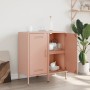 Kaltgewalzter Stahlschrank in Rosa, 2 Stück, 36x39x79 cm. von , Sideboards - Ref: Foro24-843015, Preis: 129,30 €, Rabatt: %