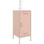 Kaltgewalzter Stahlschrank in Rosa, 2 Stück, 36x39x79 cm. von , Sideboards - Ref: Foro24-843015, Preis: 129,30 €, Rabatt: %