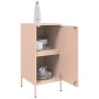Kaltgewalzter Stahlschrank in Rosa, 2 Stück, 36x39x79 cm. von , Sideboards - Ref: Foro24-843015, Preis: 129,30 €, Rabatt: %