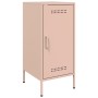 Kaltgewalzter Stahlschrank in Rosa, 2 Stück, 36x39x79 cm. von , Sideboards - Ref: Foro24-843015, Preis: 129,30 €, Rabatt: %