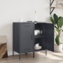 Aparador acero laminado en frío antracita 2 piezas 36x39x79 cm de , Aparadores - Ref: Foro24-843017, Precio: 129,30 €, Descue...