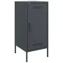 Kaltgewalzter Stahlschrank in Anthrazit, 2 Stück, 36x39x79 cm. von , Sideboards - Ref: Foro24-843017, Preis: 127,82 €, Rabatt: %