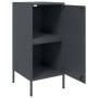 Aparador acero laminado en frío antracita 2 piezas 36x39x79 cm de , Aparadores - Ref: Foro24-843017, Precio: 129,30 €, Descue...