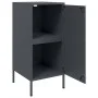 Kaltgewalzter Stahlschrank in Anthrazit, 2 Stück, 36x39x79 cm. von , Sideboards - Ref: Foro24-843017, Preis: 127,82 €, Rabatt: %