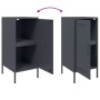 Aparador acero laminado en frío antracita 2 piezas 36x39x79 cm de , Aparadores - Ref: Foro24-843017, Precio: 129,30 €, Descue...
