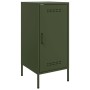 Kaltgewalzter Stahlschrank in Olivgrün 36x39x79 cm von , Sideboards - Ref: Foro24-843020, Preis: 75,77 €, Rabatt: %